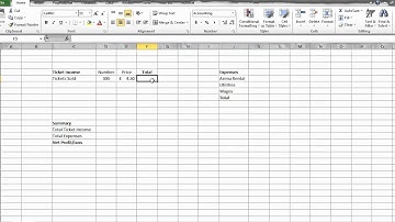 SFBS Screencast- Excel Basics #1