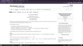 A. Life of a Flower | Codeforces Round #759