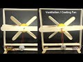 How to make a Ventilation / Cooling Fan for Animal Shed | Diy Gear Project with Mr-Ahmad