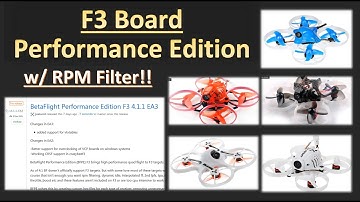 Betaflight F3 Board Performance Edition | w RPM Filter!!