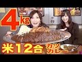 Kinoshita Yuka [OoGui Eater] 4Kg OoGui Curry Challenge at Gold Curry Restaurant