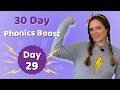Day 29 | 30 Day Phonics Boost 📚 Learn to Read with Sounds, Blending &amp; CVC Words | British Teacher