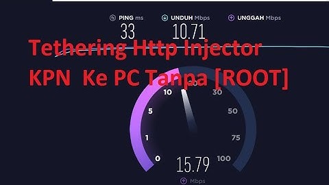 Tethering/Sharing HTTP Injector ke PC (tanpa ROOT) Koneksi dari Android