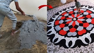 كيف استفيد من بقايا السيراميك !? مستحيل ترميه تانى/ افكار من عالم اخر!!mini dam construction