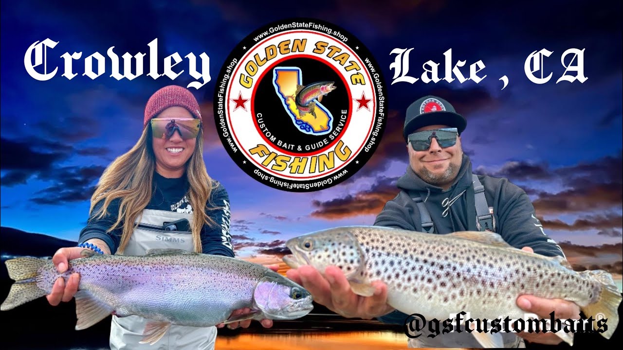 Crowley Lake CA Fall Trout Fishing, Eastern Sierra, Ultralight Trout Jig  Fishing