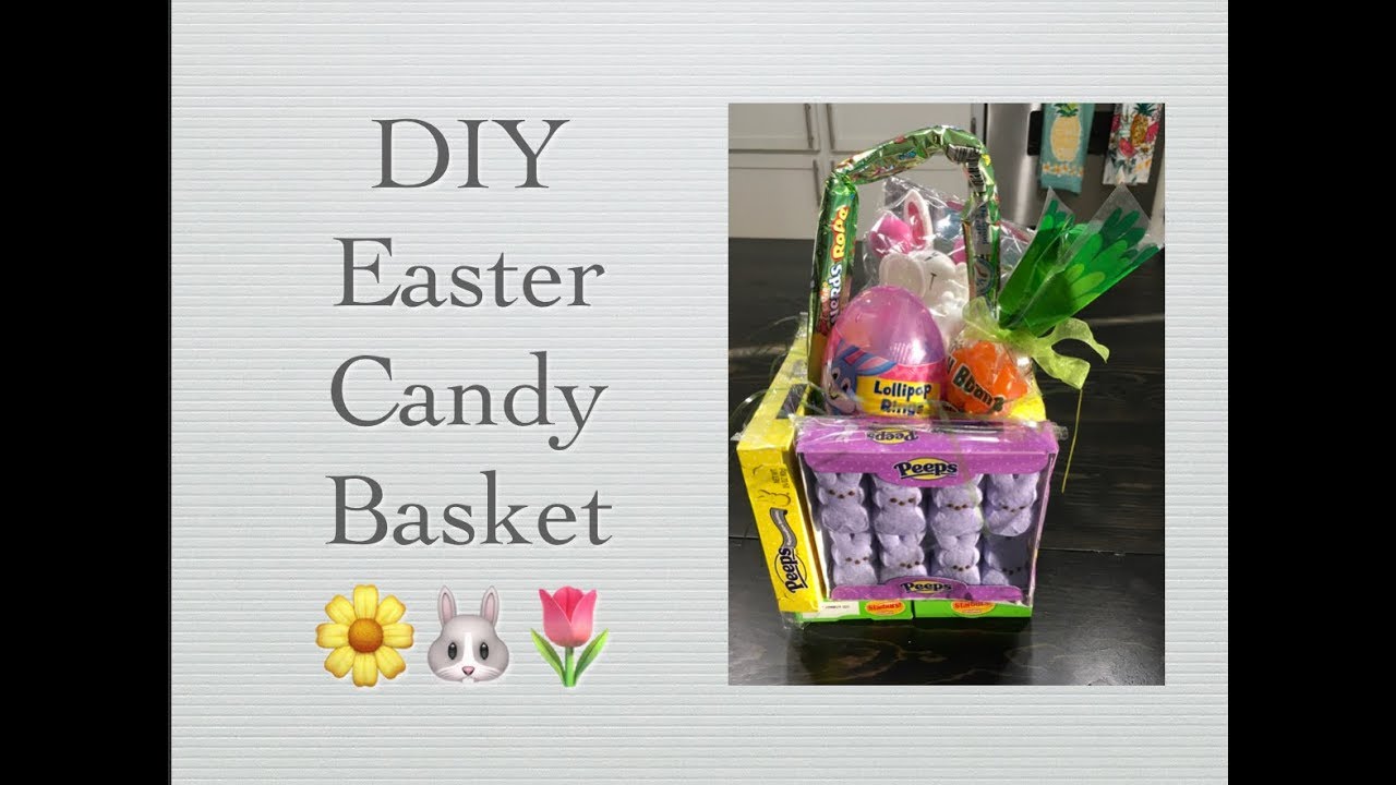 DIY Easter Candy Basket 🐰🌼🌷🐥 YouTube