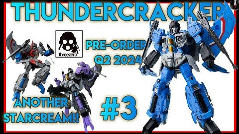 Threezero Transformers MDLX Seekers Team THUNDERCRACKER Action Figure (Pre-order)