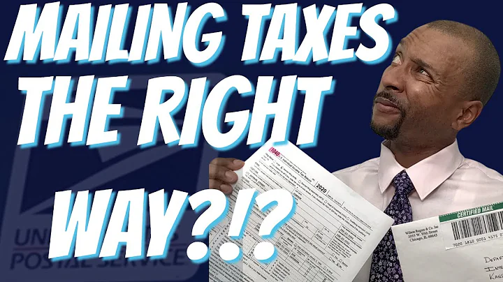 🔥 Cómo Enviar Tus Impuestos al IRS por Correo de Forma Correcta 🔥