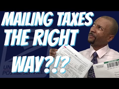 How Do I Send My Taxes By Mail?| TCC