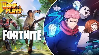 Fortnite x Jujutsu Kaisen Update is INSANE LIVE