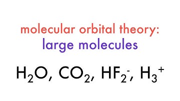 Molecular Orbital Theory of Water, Carbon Dioxide and Other Triatomics