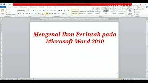 TIK (Ikon Pada Menu File di dalam Microsoft Word 2010)