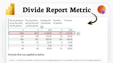 Hoe u twee velden in Power BI kunt verdelen met behulp van DAX