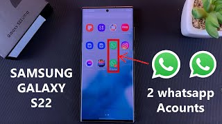 How To Use Two Whatsapp Accounts On Samsung Galaxy S22 S22+ and S22 Ultra screenshot 5