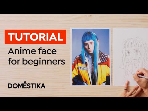 Drawing Tutorial: How to Draw an Anime Girl Face