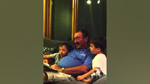 Reading with Grandpa Zapinski