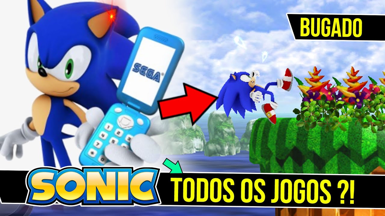 Novo jogo mobile de Sonic em desenvolvimento