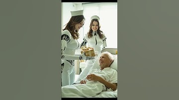 Robot Ladies Birthday Surprise! 🎂 AIrisVisions#roadto1k #futuretech #aiart #ai  #robot #subscribenow