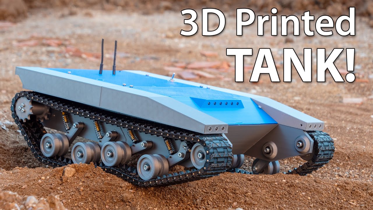 Fully 3D TANK - Robot Platform