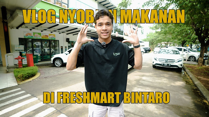 VLOG NYOBAIN MAKANAN YANG ADA DI FRESHMARKET BINTARO!!!