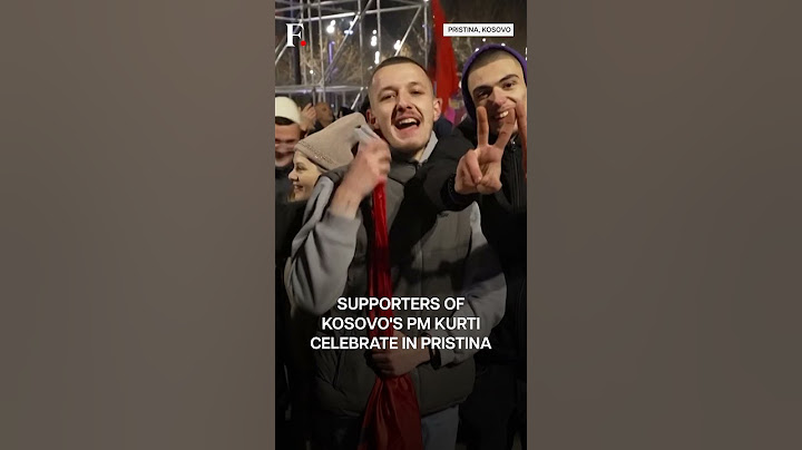 Kosovo PM Wins Election, Supporters Celebrate | N18G