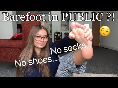 Going BAREFOOT in PUBLIC ??? | Barefoot outside