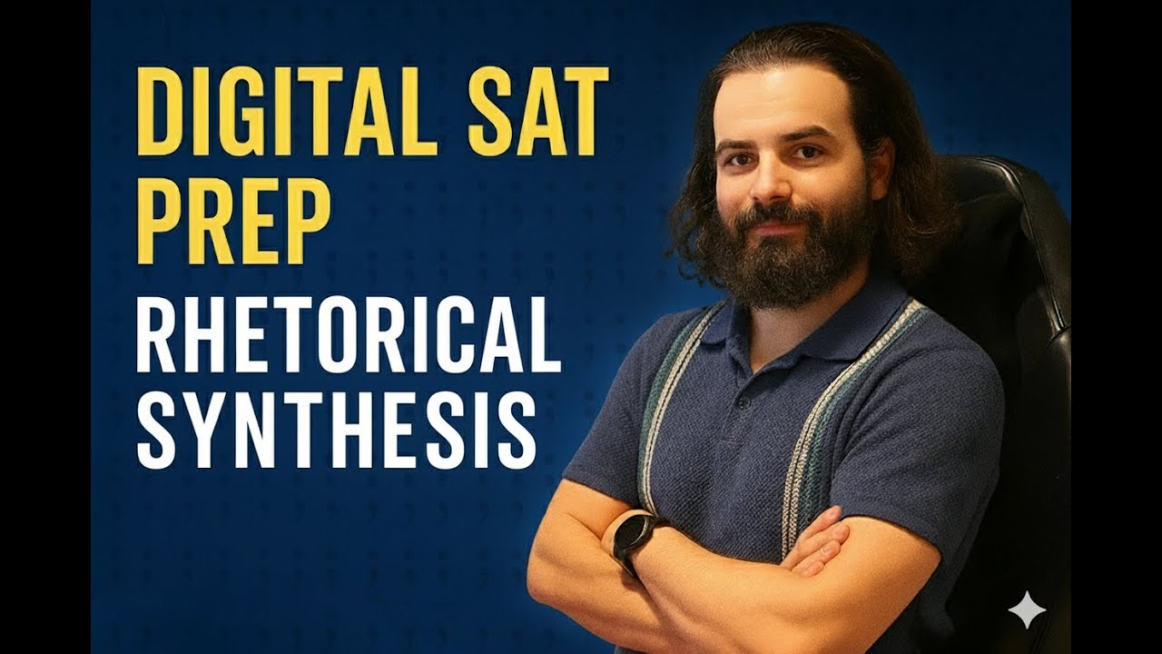Digital SAT English - Complete Rhetorical Synthesis Strategy Guide ...