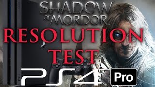 PS4 vs **PS4 Pro** Resolution UP CLOSE on a 4K TV