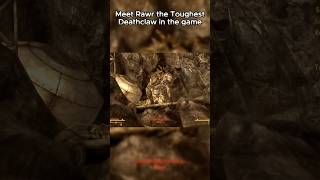 Have you met Rawr 🦖 the toughest deathclaw in New Vegas! #falloutlore #gaming #fallout #funny #fun