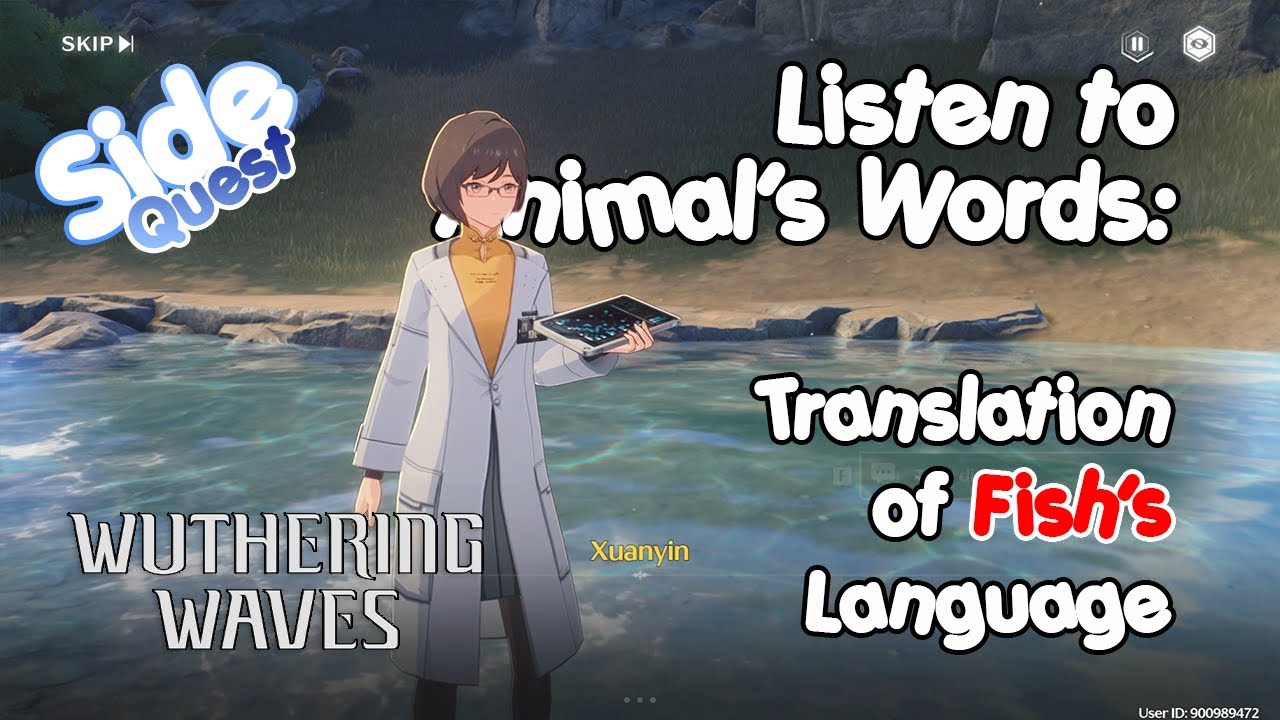 Listen to Animal's Words: Translation of Fish's Language - Side Quest ...