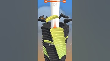 Stack Ball 🏀 3d Gameplay #stackball #shorts #shortsfeed #gaming #satisfying #stackballgame #5