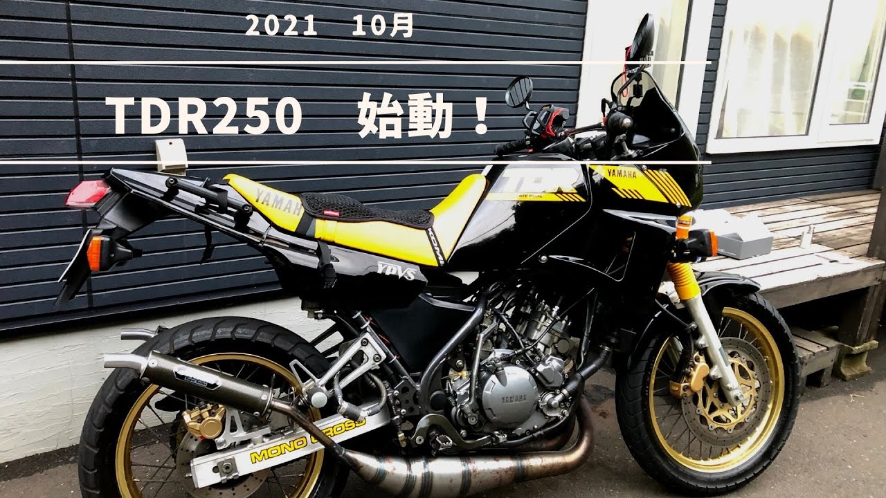 2st YAMAHA TDR 250㏄ サウンド】2021/10月 88” TDR250 2スト好きの 