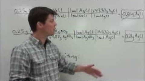 Stoichiometry Limiting - Reactant