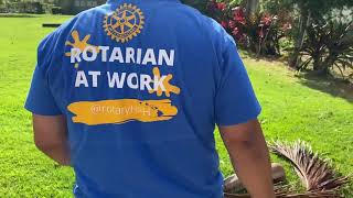 Hawaii Rotary Days of Service at Waiau Elementary School - Multi-Club Service Project