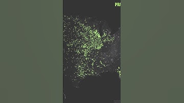 Toponymic map of biomes of the United States