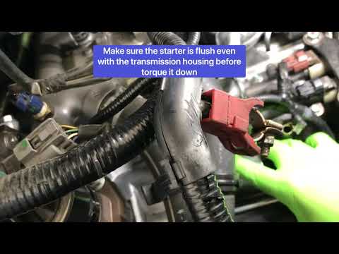 2006 – 2008 Acura Tl – How To Replace Starter Motor – DIY
