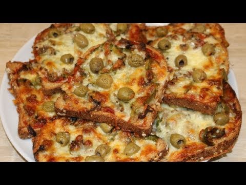 Vidéo: Recettes De Pizzas Aromatisées Sur Un Pain