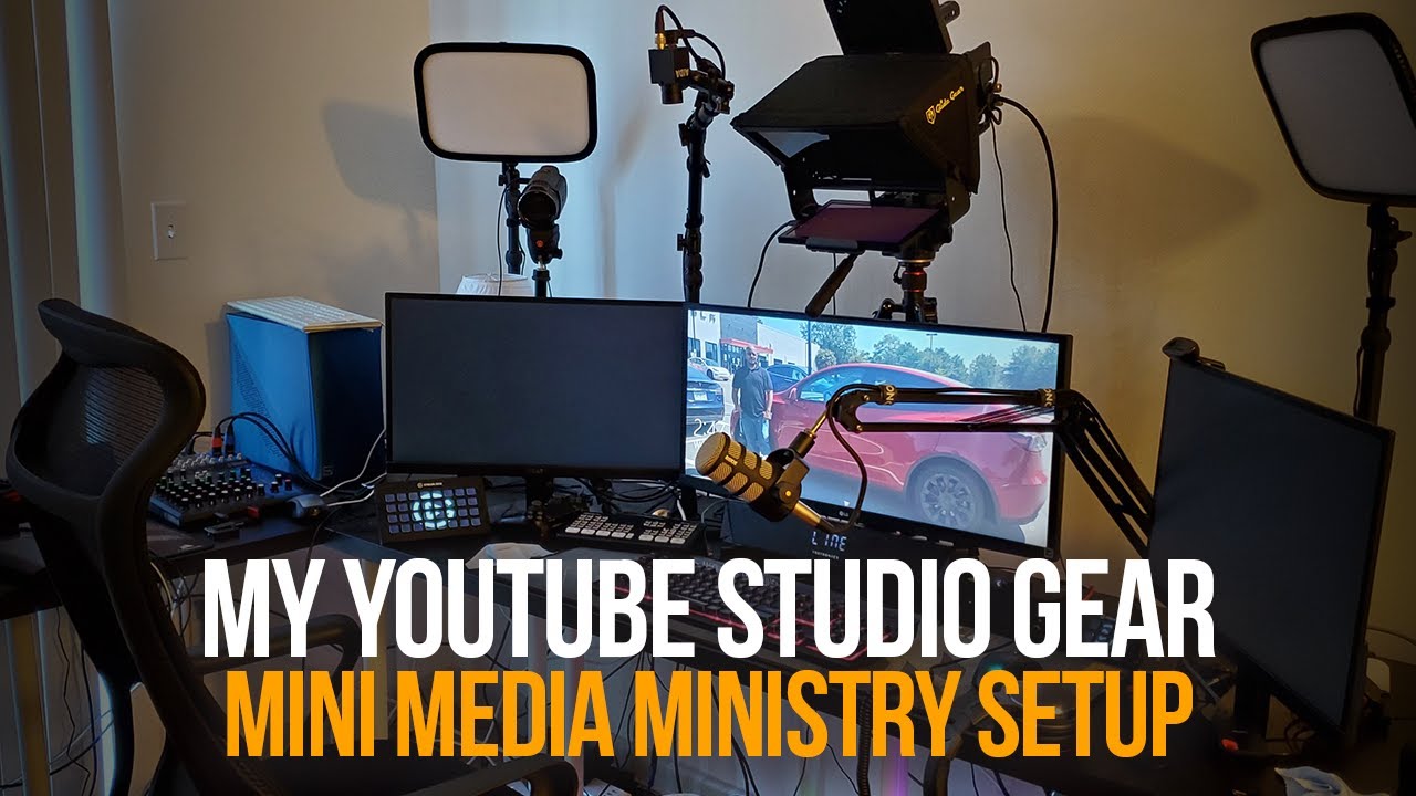 MY YOUTUBE STUDIO GEAR How I Record and Make YouTube Videos