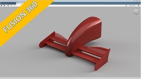 F1 Front-Wing - Fusion 360 Training - Part Design