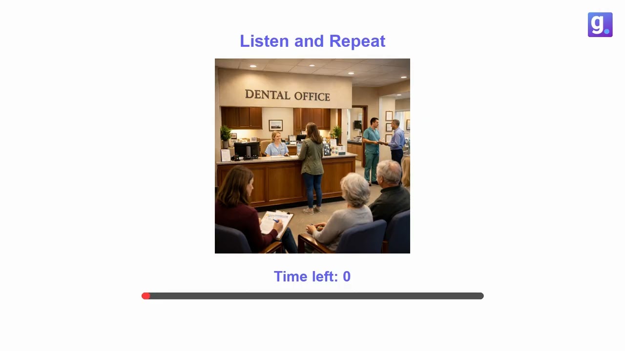 TOEFL (2026)  Listen and Repeat (Practice )  | TASK 1 | Gabble.ai