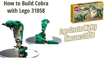 Lego 31058 | how to build a Cobra | Leo Binu