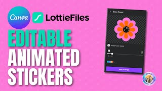 Animated Stickers with LottieFiles & Canva screenshot 1