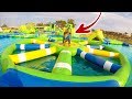 Parc aquatique gonflable aquapark  water park 100 fun 