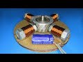 Experiment , How to make Induction motor