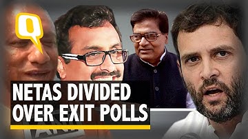 The Quint| Congress, SP Question Exit Polls as BJP Keeps its Fingers Crossed