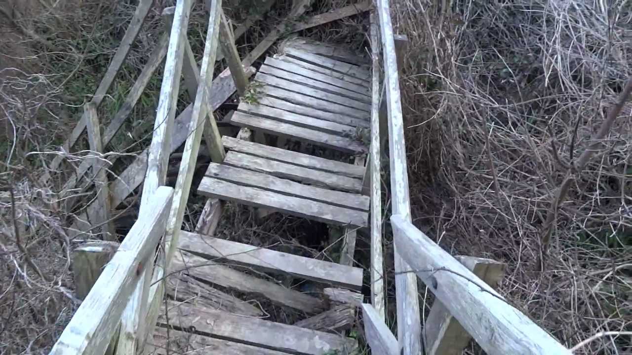 Luccombe Chine Steps -  Isle Of Wight - Top to Bottom - April 2013.
