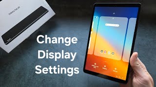 Samsung Galaxy Tab A11 - How to Change Display Settings screenshot 1