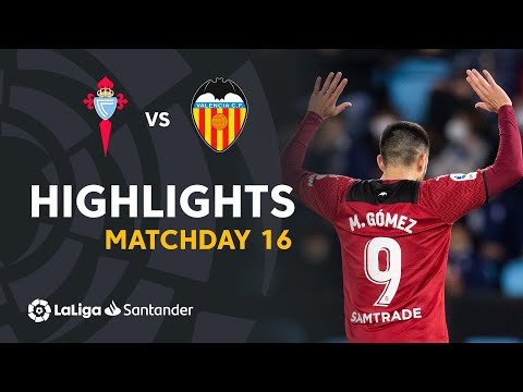 Celta Vigo Valencia Goals And Highlights