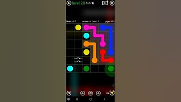 How To Solve Flow Free Bridges Starter Pack Level 28 6x6 Board Walk Through Solution Walkthrough