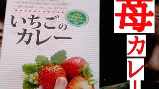 【珍レトルト】いちごカレーに挑戦♪